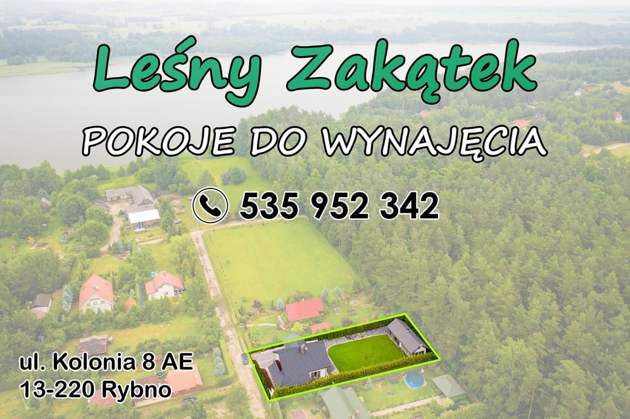 Caloroczny Domek Na Wylacznosc Lesny Zakatek Balia Z Jacuzzi, Bon Turystyczny Rybno (Dzialdowo) Exterior photo