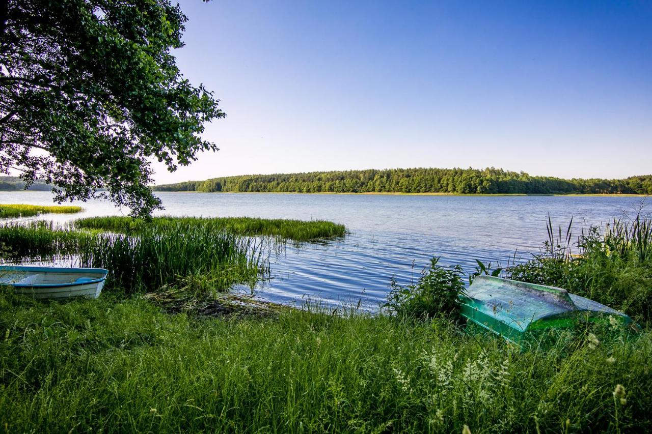 Caloroczny Domek Na Wylacznosc Lesny Zakatek Balia Z Jacuzzi, Bon Turystyczny Rybno (Dzialdowo) Exterior photo